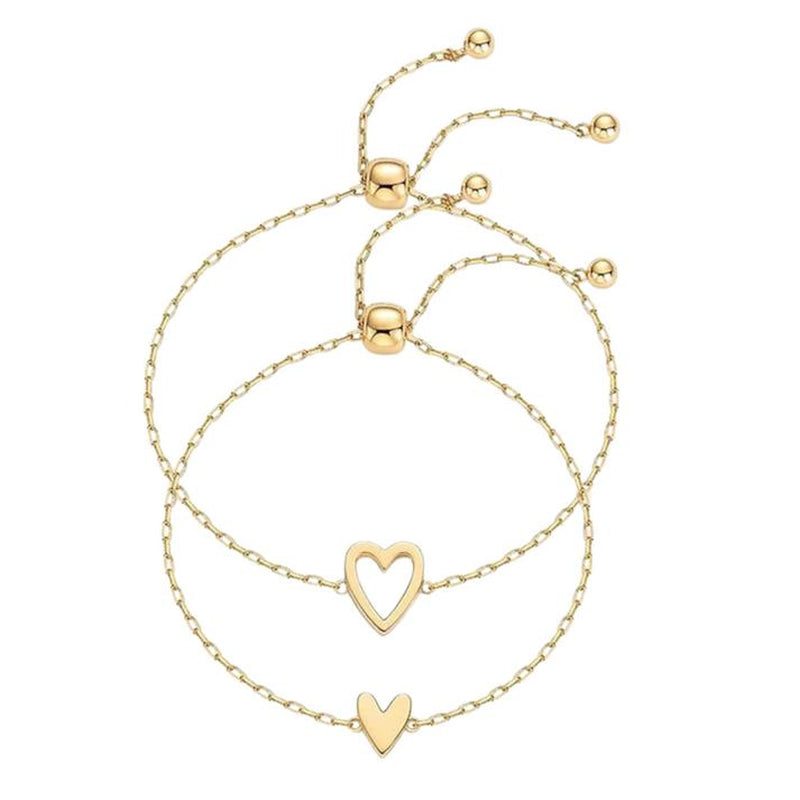 Matching Heart Bracelets for Women β Heart Charm and BFF Friendship Styles