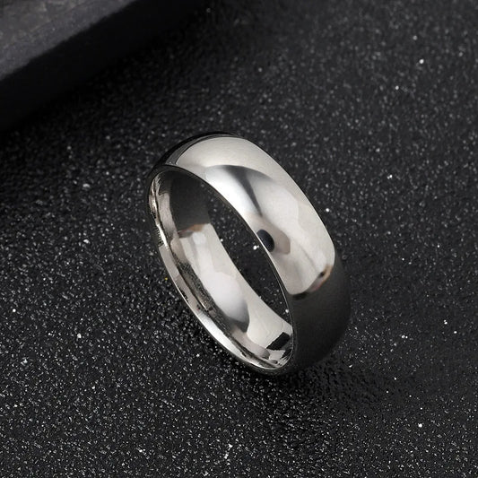 Ring for Men  Stainless Steel Black Rings