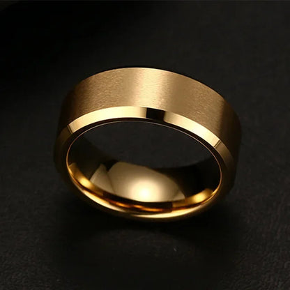 Ring for Men  Stainless Steel Black Rings