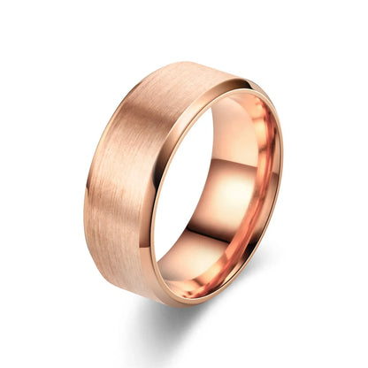 Ring for Men  Stainless Steel Black Rings